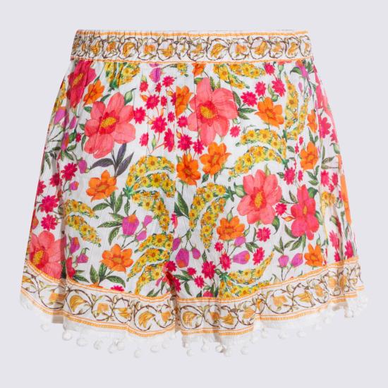 26SS 팜 리오 숏팬츠 344797 26012 BANANA FLOWERS OFF WHITE - FARM RIO