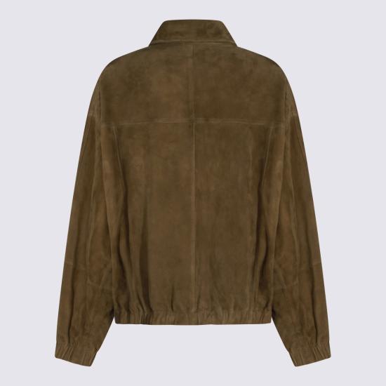 26FW 브루넬로 쿠치넬리 무스탕 MPCAI7594P C9801 ORIGANO - BRUNELLO CUCINELLI