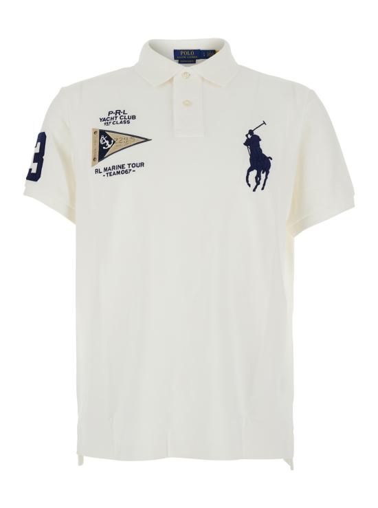 26FW 폴로 랄프로렌 폴로 티셔츠 710B21921003 White