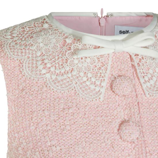 26FW 셀프 포트레이트 숏 원피스 PF26002SCP PINK - SELF PORTRAIT