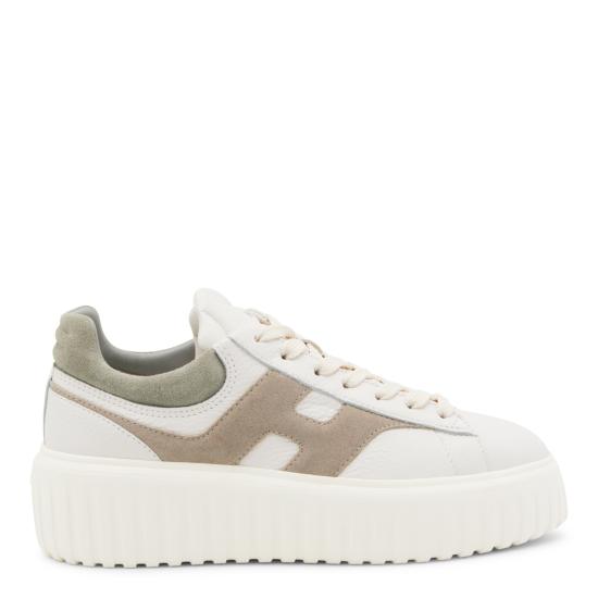 26SS 호간 스니커즈 HXW6450FE91 UXI0RVM BIANCO TORTORA VERDE