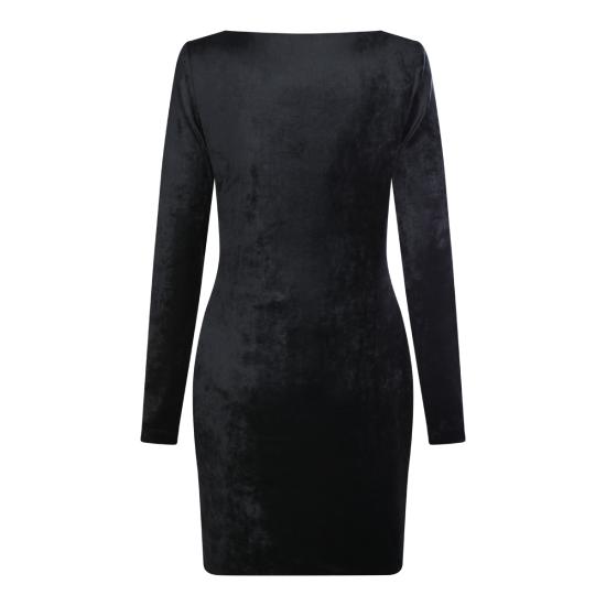 26SS 발렌시아가 스윗하트 드레스 857335 TTV071000 BLACK - BALENCIAGA