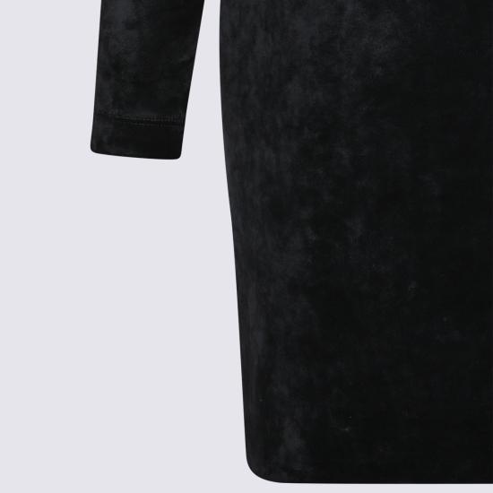 26SS 발렌시아가 스윗하트 드레스 857335 TTV071000 BLACK - BALENCIAGA