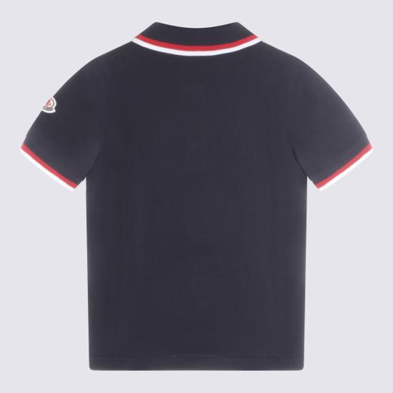 26SS [키즈] 몽클레어 폴로 셔츠 L19548A00003 8496W778 Navy - MONCLER