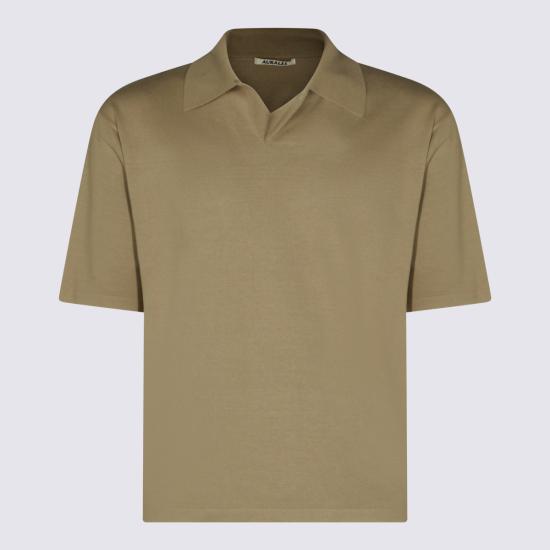 26SS 오라리 폴로 티셔츠 A26SP02SJ KHAKI BEIGE