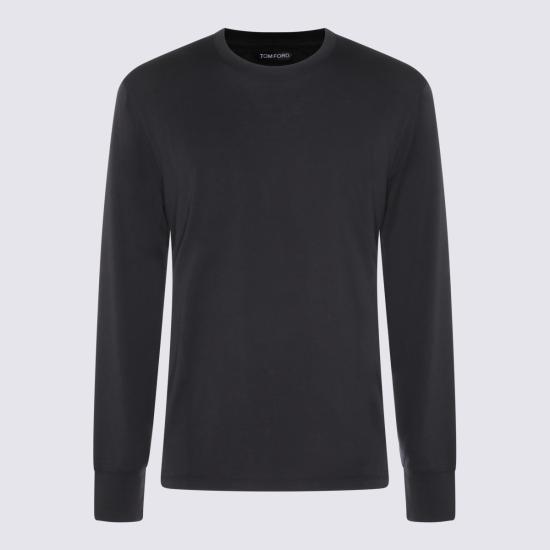 26SS 톰포드 긴팔 티셔츠 JCL006JMT012 NAA Light Grey