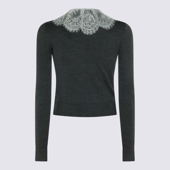 26FW 셀프 포트레이트 스웨터 PF26134CGR GREY - SELF PORTRAIT
