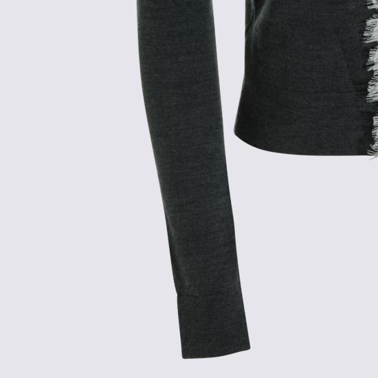 26FW 셀프 포트레이트 스웨터 PF26134CGR GREY - SELF PORTRAIT
