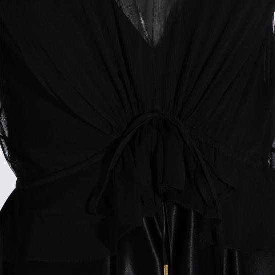 26SS 알베르타 페레티 롱 원피스 261U0406 16270555 Nero - ALBERTA FERRETTI