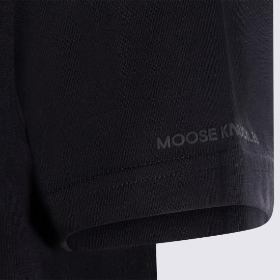 26SS 무스너클 반팔 티셔츠 M16MT733 1153 Black - MOOSE KNUCKLES