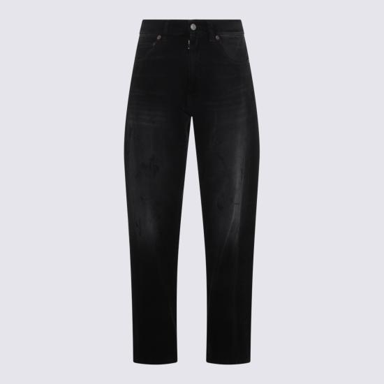 26SS MM6 메종마르지엘라 데님 팬츠 SH0LA0035 M30064961 Black
