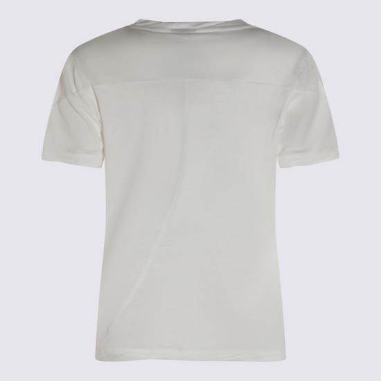 26SS 톰크롬 반팔 티셔츠 WTS61103 41 OFF WHITE - THOM KROM