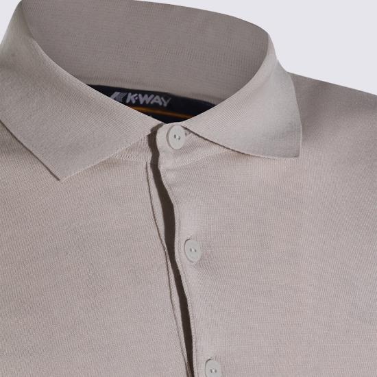 26SS 까웨 폴로 티셔츠 K4126RW 634 BEIGE LT - K-WAY