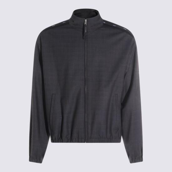 26SS 모스키노 자켓 261ZZ0604 02261191 DARK GREY - MOSCHINO
