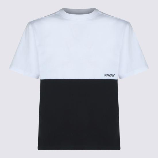 26SS 까웨 반팔 티셔츠 K71355W ALC BLUE DEPTH WHITE