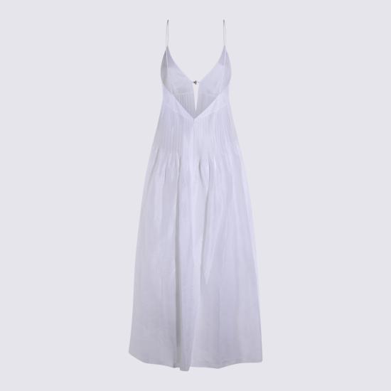 26SS 토리버치 미디 원피스 181157 100 White - TORY BURCH
