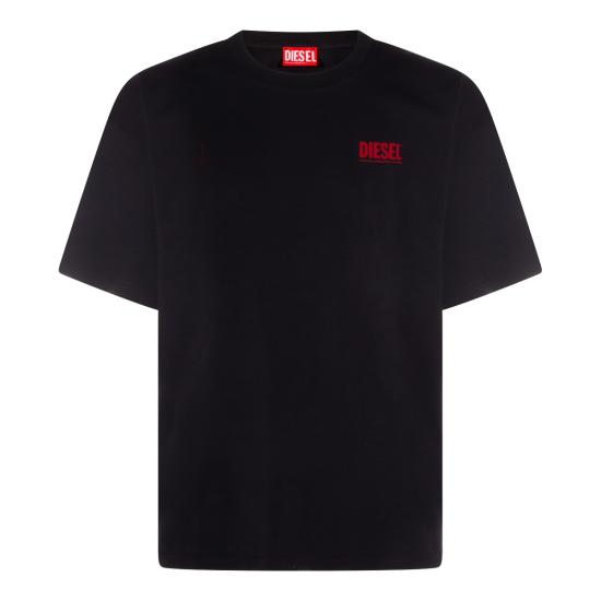 26SS 디젤 t-boxt-bisk 반팔 티셔츠 A20036 0EPCA9XX BLACK