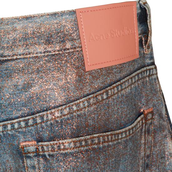 26SS 아크네 스튜디오 데님 숏팬츠 CE0075 CP1 ROSE COPPER LIGHT BLUE - ACNE STUDIOS