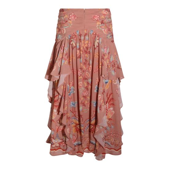 26SS 팜 리오 롱 스커트 349015 26017 BOHO ENCHANCE MOCHA - FARM RIO