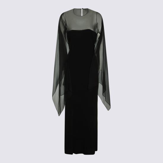 26SS 알베르타 페레티 롱 원피스 261MA0422 01240555 Nero