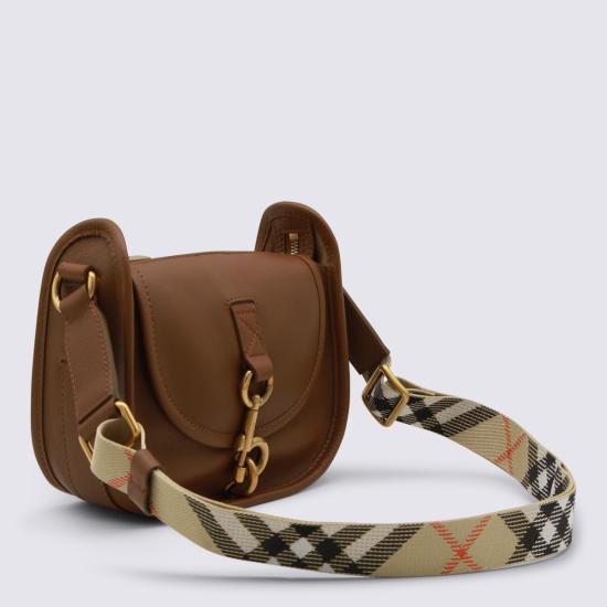 26SS 버버리 미니 B 클립 메신저 백 8123367 B8630 HAZELNUT - BURBERRY