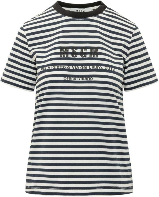 26SS 엠에스지엠 반팔 티셔츠 4041MDM118N26712889 WHITE