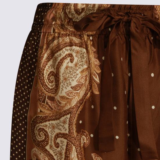 26SS 짐머만 팔라초 팬츠 4021PS261 CAPS CARAMEL PAISLEY - ZIMMERMANN