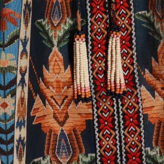 26SS 팜 리오 블라우스 348822 26032 EMBROIDERED TAPESTRY BLUE - FARM RIO