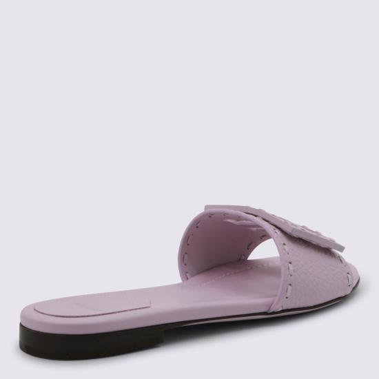 26SS 펜디 바게트 시에나 레더 슬라이드 8R8136 AQY2F0U6M ANEMONE - FENDI