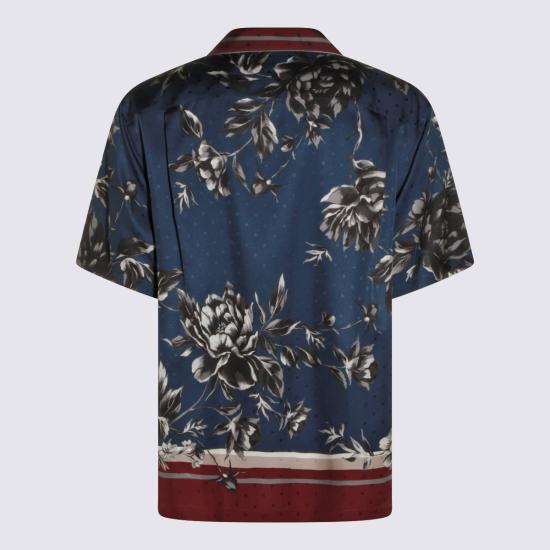26SS 돌체앤가바나 피오니 프린트 하와이 트윌 셔츠 G5KS3T HI10PHB5SU - DOLCE & GABBANA
