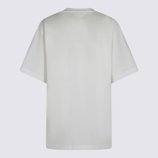 26SS 보테가베네타 반팔 티셔츠 864786 V6F209071 CHALK - BOTTEGA VENETA