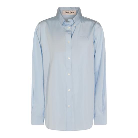 26SS 미우미우 셔츠 MK1693SOOO 19SEF0013 AZZURRO