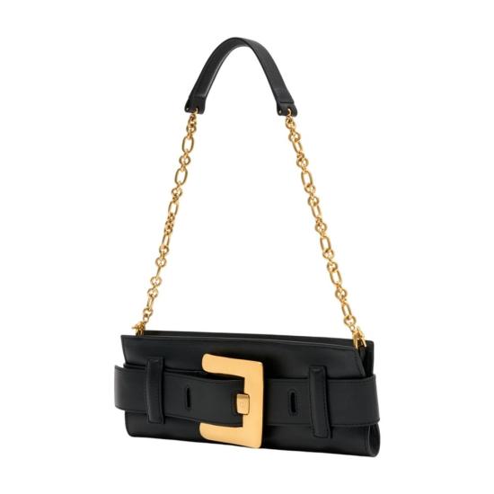 26FW 발망 숄더백 FN0LB024LVAA 0PA black - BALMAIN