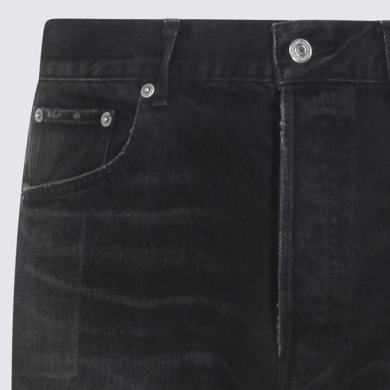 26SS 셀린느 코튼 데님 보이프렌드 진 001 RP0DI932F GDN6 MAX BLACK WASH - CELINE
