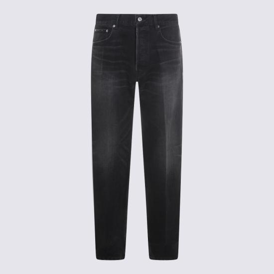 26SS 셀린느 코튼 데님 보이프렌드 진 001 RP0DI932F GDN6 MAX BLACK WASH - CELINE