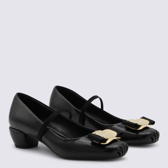 26SS 살바토레 페라가모 힐/펌프스 785331 01K093001 Black - SALVATORE FERRAGAMO