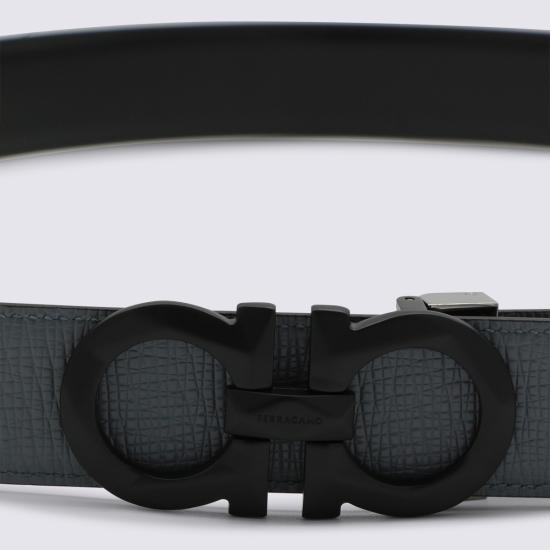 26SS 살바토레 페라가모 가죽 벨트 790409 67A161027 DARK RAIN - SALVATORE FERRAGAMO