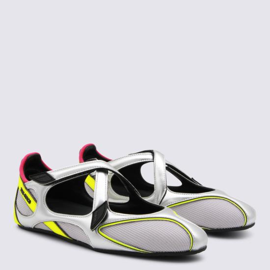 26SS 디 아티코 스니커즈 260WSH00871 MIX024AA465 SILVER FLUO - THE ATTICO