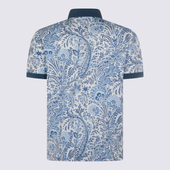 26SS 에트로 폴로 티셔츠 MRMD0004 AKF83X0801 LIGHT BLUE - ETRO