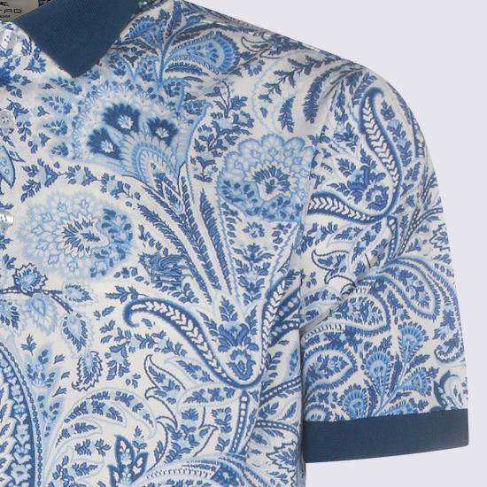 26SS 에트로 폴로 티셔츠 MRMD0004 AKF83X0801 LIGHT BLUE - ETRO