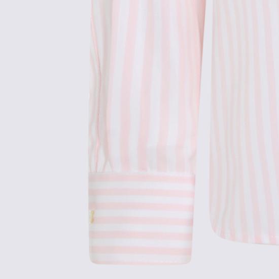 26SS 막스마라 아켄니 코튼 스트라이프 셔츠 2611111111600 10020001 BIANCO ROSA - MAX MARA