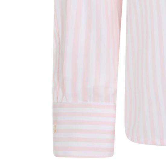 26SS 막스마라 아켄니 코튼 스트라이프 셔츠 2611111111600 10020001 BIANCO ROSA - MAX MARA