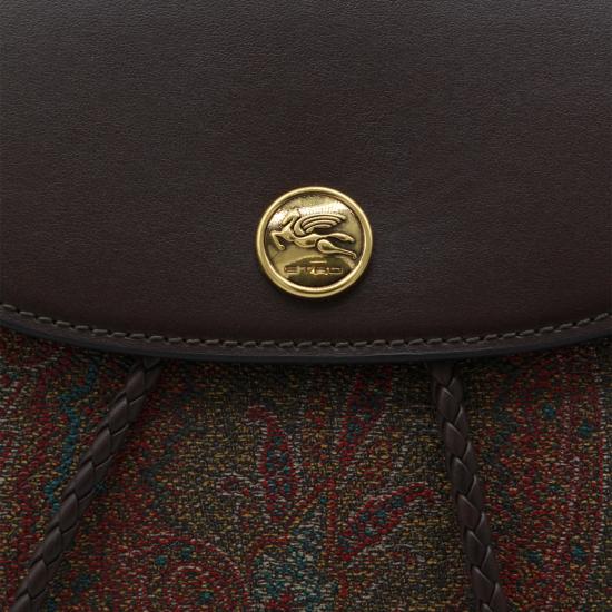 26SS 에트로 에센셜 스몰 아르니카 백팩 WP1F0002 AA001M0019 Brown - ETRO