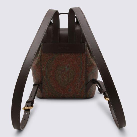 26SS 에트로 에센셜 스몰 아르니카 백팩 WP1F0002 AA001M0019 Brown - ETRO