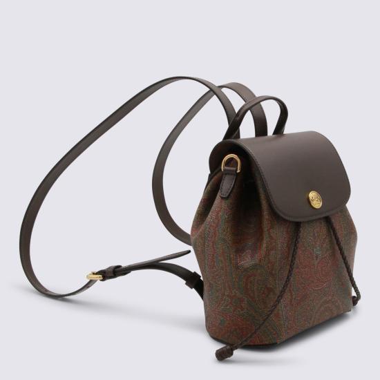 26SS 에트로 에센셜 스몰 아르니카 백팩 WP1F0002 AA001M0019 Brown - ETRO