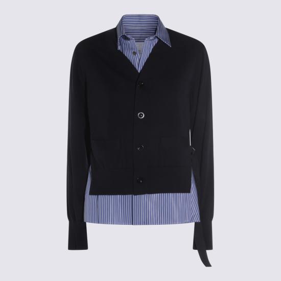 26SS 사카이 가디건 2608401 239 NAVY BLUE - SACAI