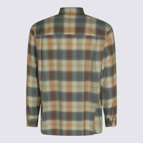 26SS 오라리 긴팔 셔츠 A26SS01LC LIGHT BROWN CHECK - AURALEE