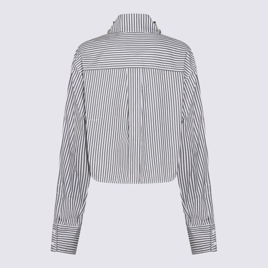 26SS 스포트막스 셔츠 2612111011600 80160003 NERO BIANCO - SPORTMAX