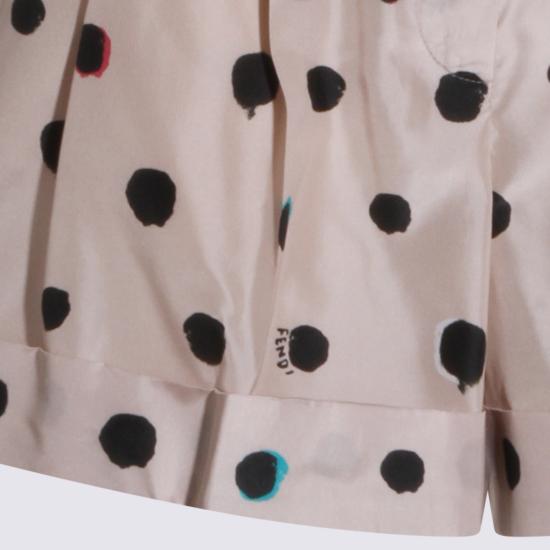 26SS 펜디 프린트 태피터 쇼츠 FR6690 AVJQF1UKB MOU - FENDI