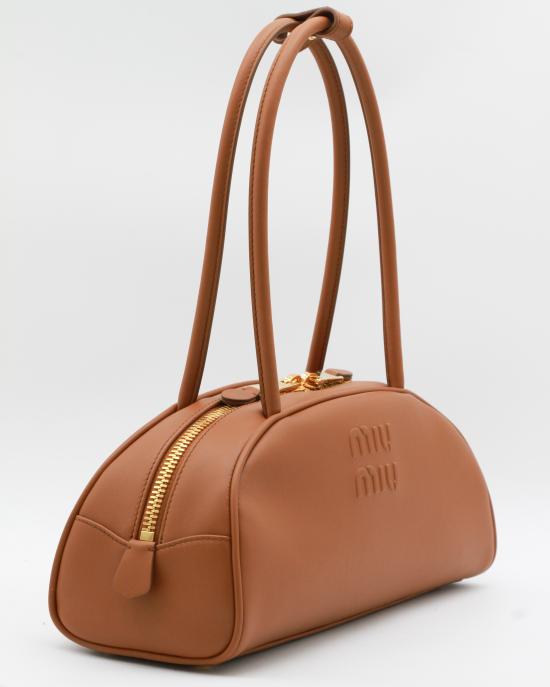 26FW 미우미우 숄더백 5BB193VOOO 2CRWF0046 Cognac - MIU MIU